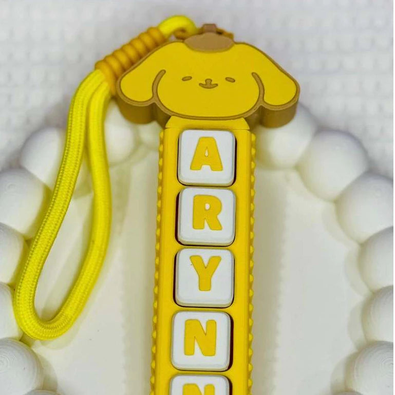 Sanrio & Friends Personalized Name Keychain and Clicker