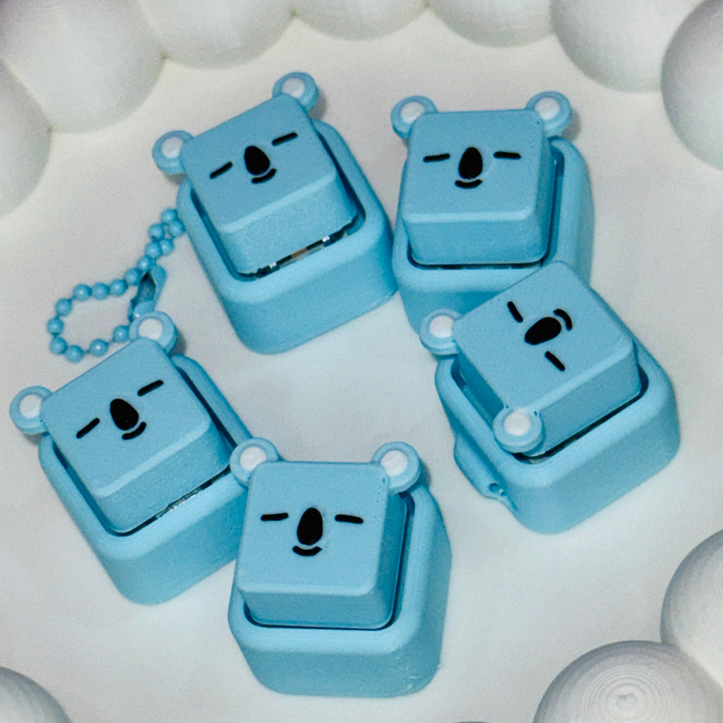 BT21 BTS Mini Cube Fidget Clicker Keychain