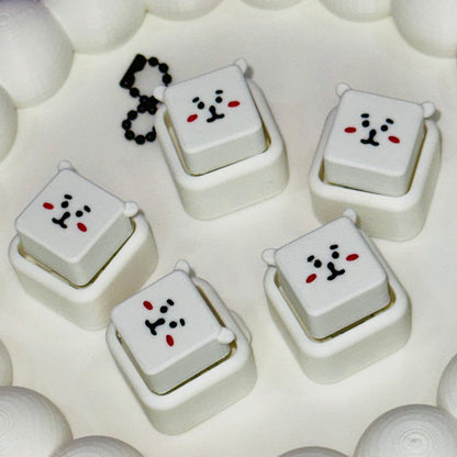BT21 BTS Mini Cube Fidget Clicker Keychain