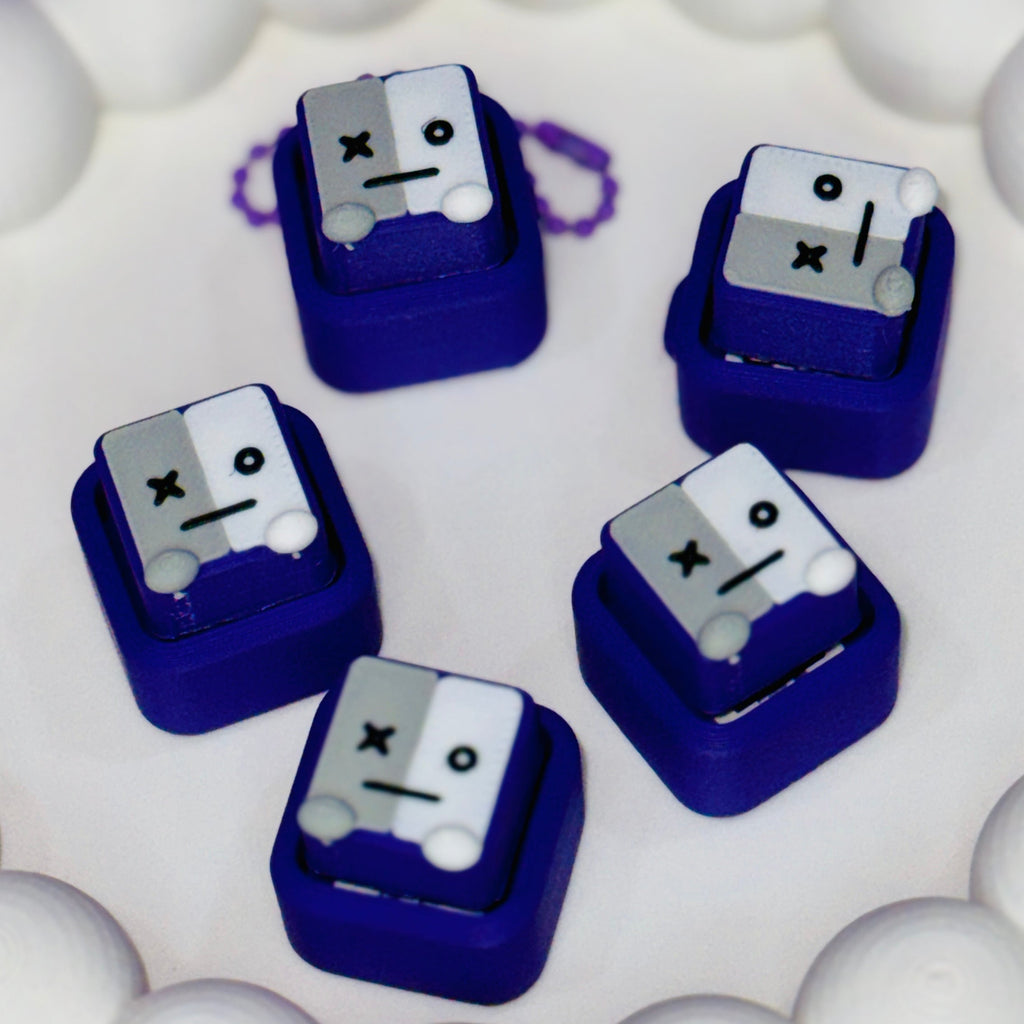 BT21 BTS Mini Cube Fidget Clicker Keychain