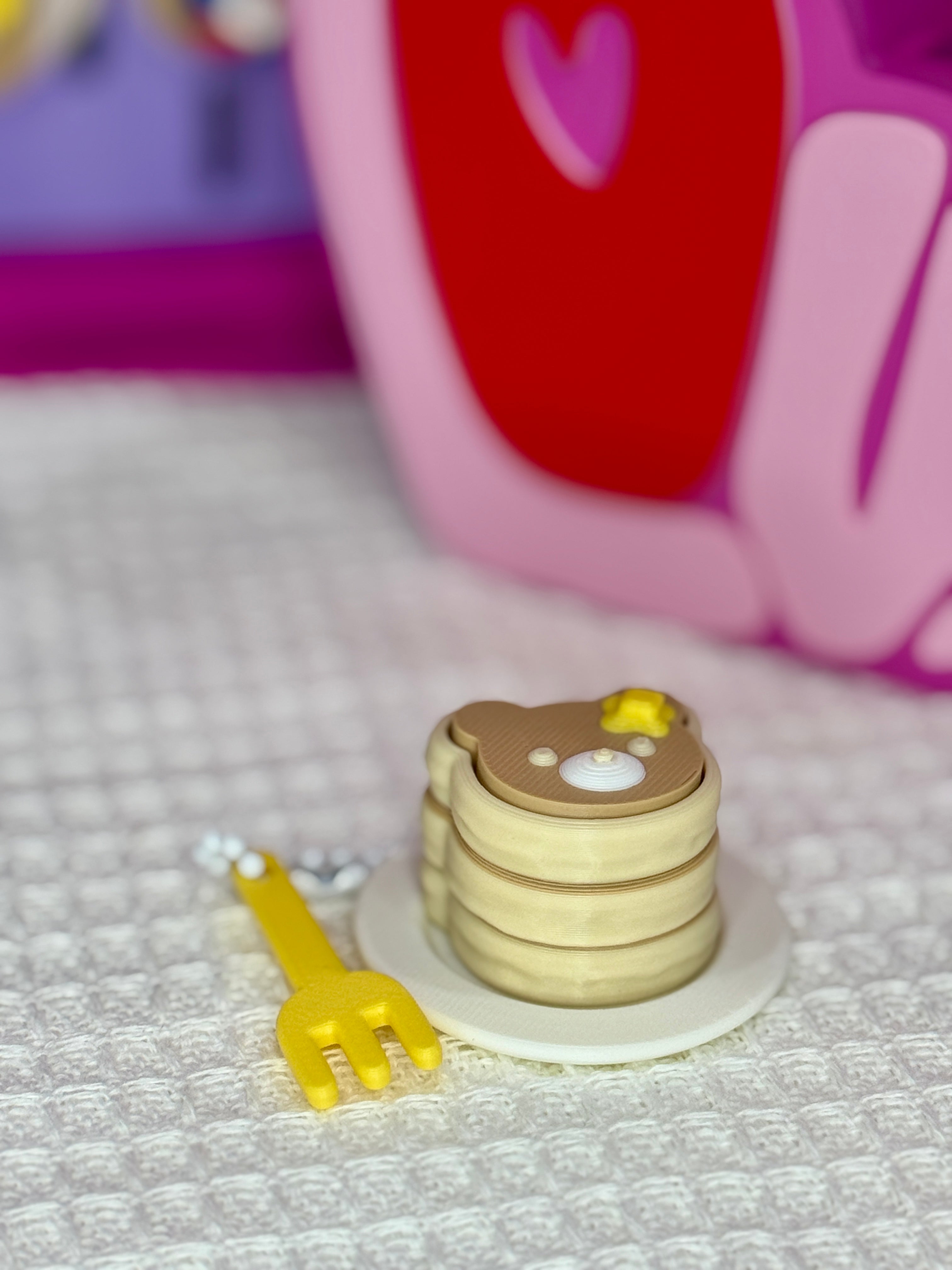 Pancake Keychain | 3D Printed