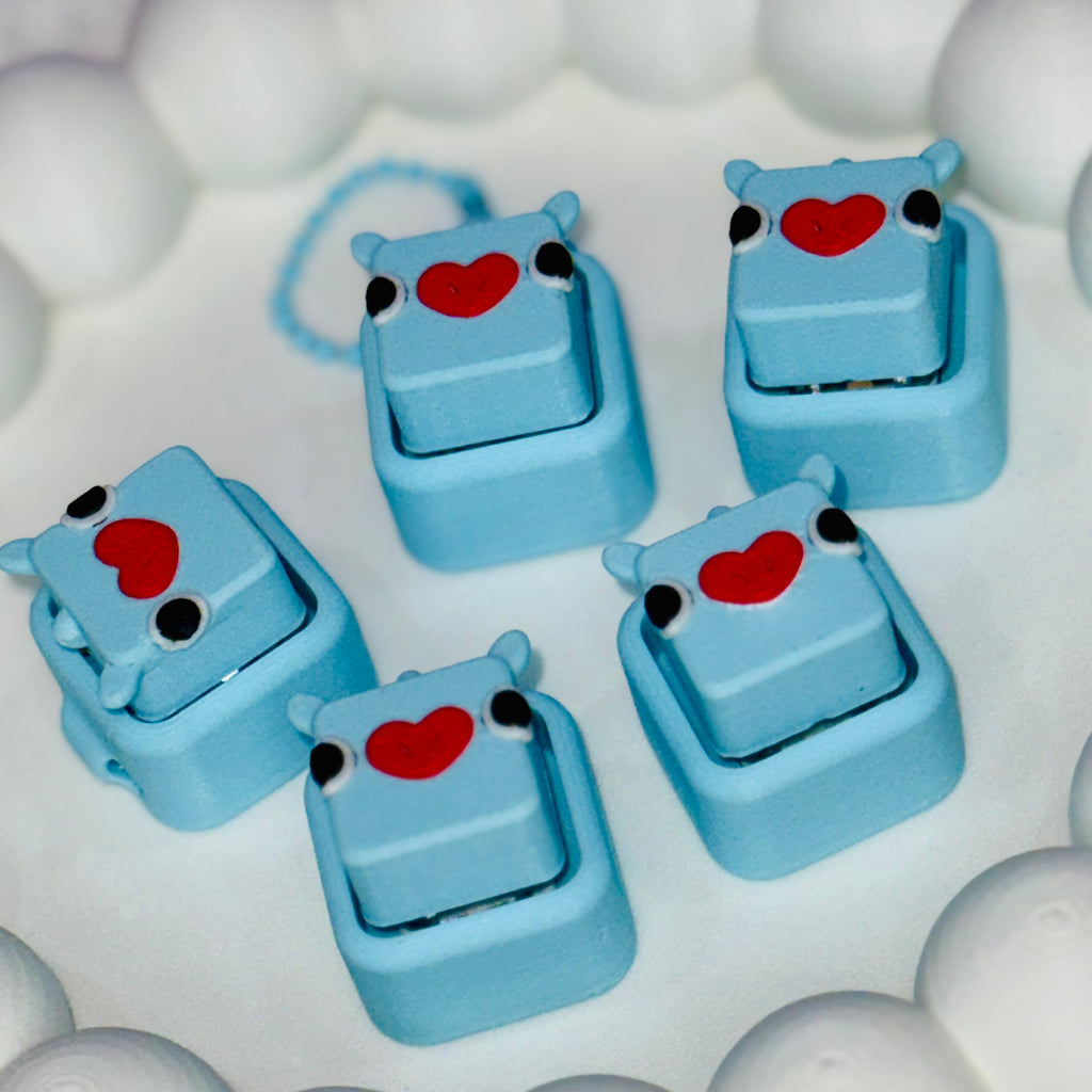 BT21 BTS Mini Cube Fidget Clicker Keychain