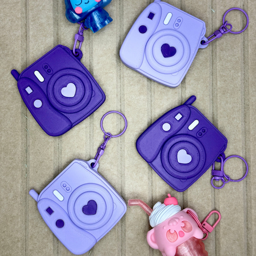 SnapJoy Mini Keepsake Cam (Classic, Heart & Flower Design) - Instax Inspired