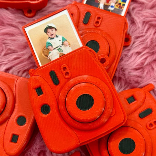 SnapJoy Mini Keepsake Cam (Classic, Heart & Flower Design) - Instax Inspired