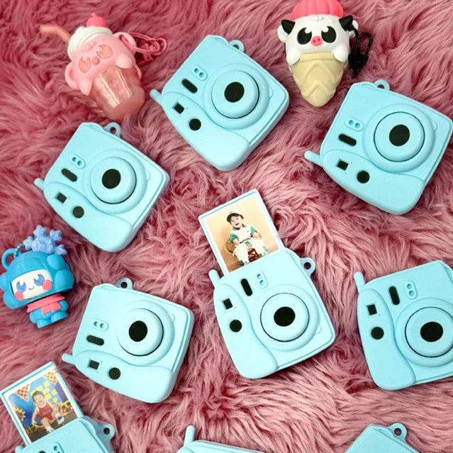 SnapJoy Mini Keepsake Cam (Classic, Heart & Flower Design) - Instax Inspired
