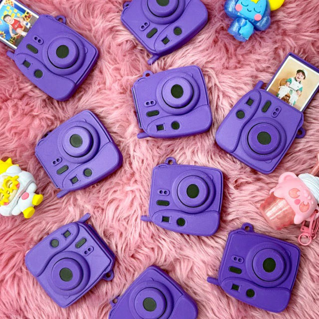SnapJoy Mini Keepsake Cam (Classic, Heart & Flower Design) - Instax Inspired