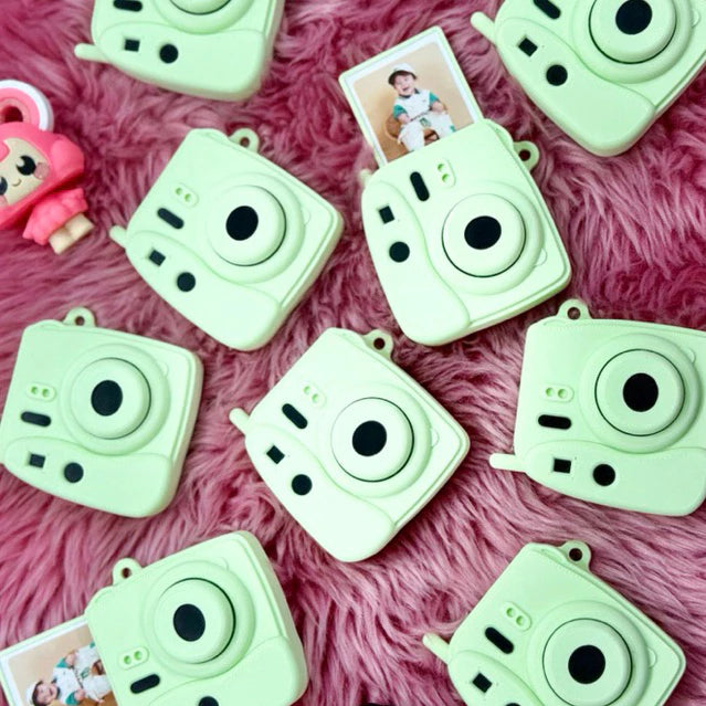 SnapJoy Mini Keepsake Cam (Classic, Heart & Flower Design) - Instax Inspired