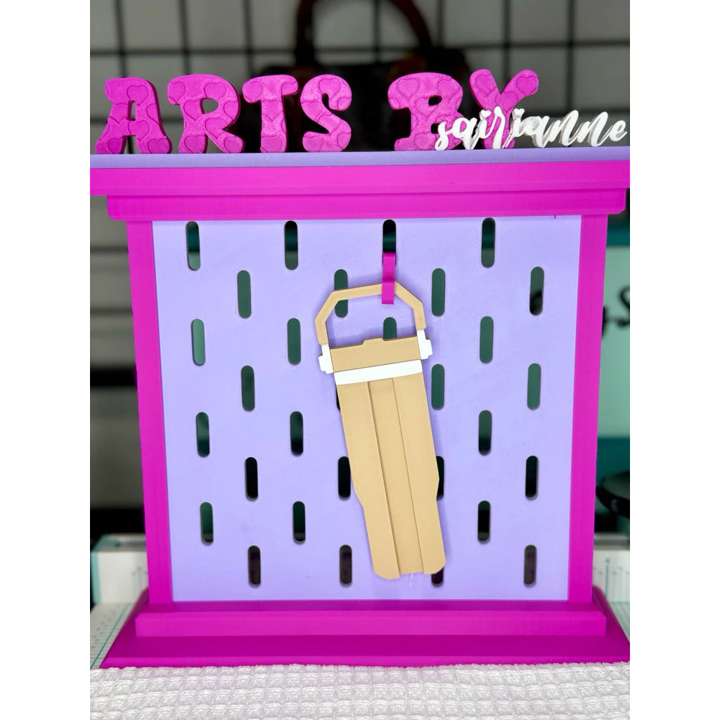 Tumbler Style Build-a-Name | 3D Printed Personalized Tag