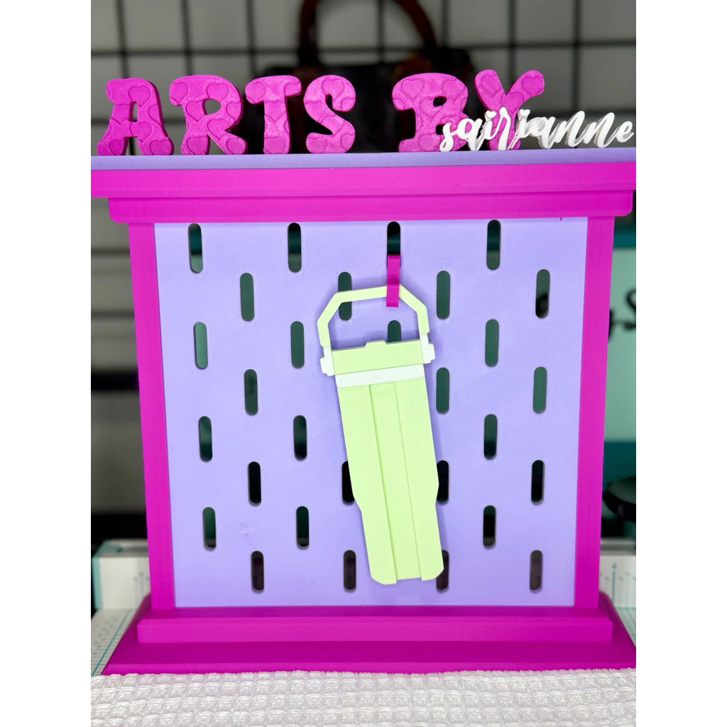 Tumbler Style Build-a-Name | 3D Printed Personalized Tag