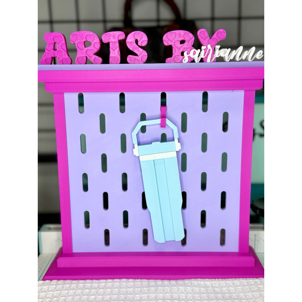 Tumbler Style Build-a-Name | 3D Printed Personalized Tag