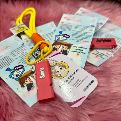 🆘 RescueTone Whistle & BlinkSafe — Your Little Lifesaver in Style!
