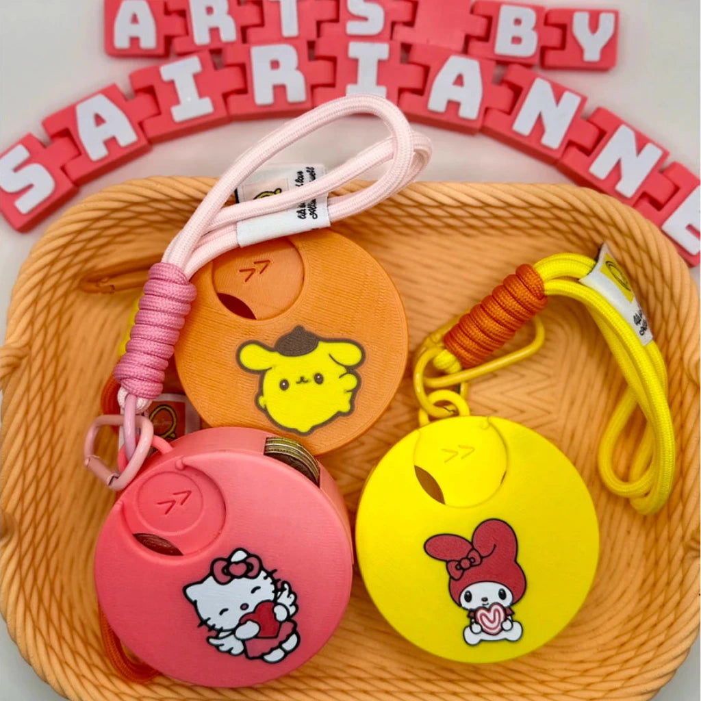 Sanrio Coin Keeper ~ 3D Printed Coin Organizer