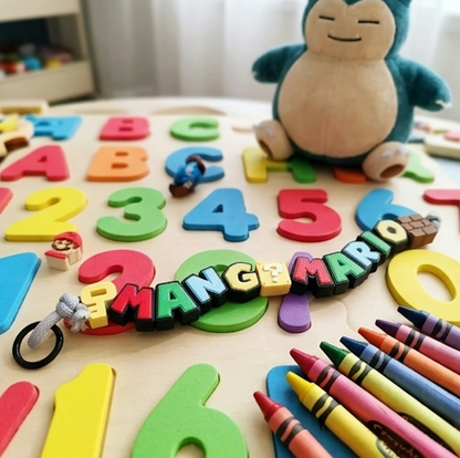 Super Mario Beads Keychain