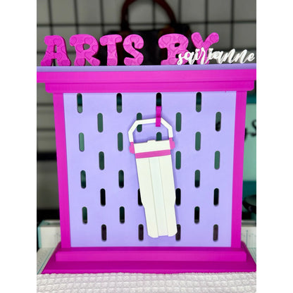 Tumbler Style Build-a-Name | 3D Printed Personalized Tag