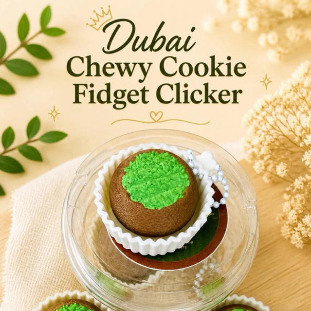 Dubai Chewy Cookie Fidget Clicker | 3D Printed