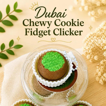 Dubai Chewy Cookie Fidget Clicker | 3D Printed