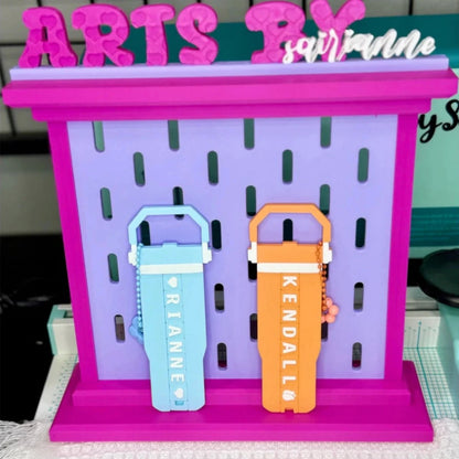 Tumbler Style Build-a-Name | 3D Printed Personalized Tag
